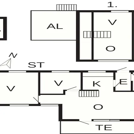 Vakantiehuis 6 Person In Hemmet
